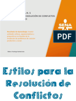 Presentación Resolución de Conflictos PDF