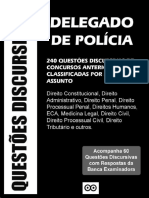 01#APOSTILA 240 QUESTÕES DISCURSIVAS DELEGADO DE POLÍCIA 2015 2016 #concursadopublico.blogspot.com.br.pdf
