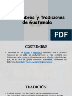 Costumbres y Tradiciones de Guatemala