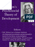 Eriksons Psychosocial Theory