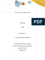 Tarea 2 - Contexto Del Campo de Acción