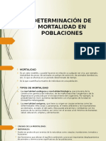 Determinación de Mortalidad en Poblaciones