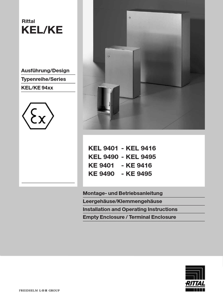 Rittal 9408600 Instructions 3 264 PDF | PDF