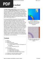 Finite Element Method: From Wikipedia, The Free Encyclopedia