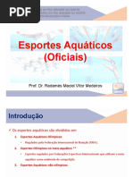 Aula - Esportes Aquáticos Oficiais