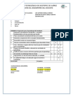 Evalucion Del Desempeã o