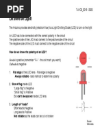 Polarity of An Led Tij1o0