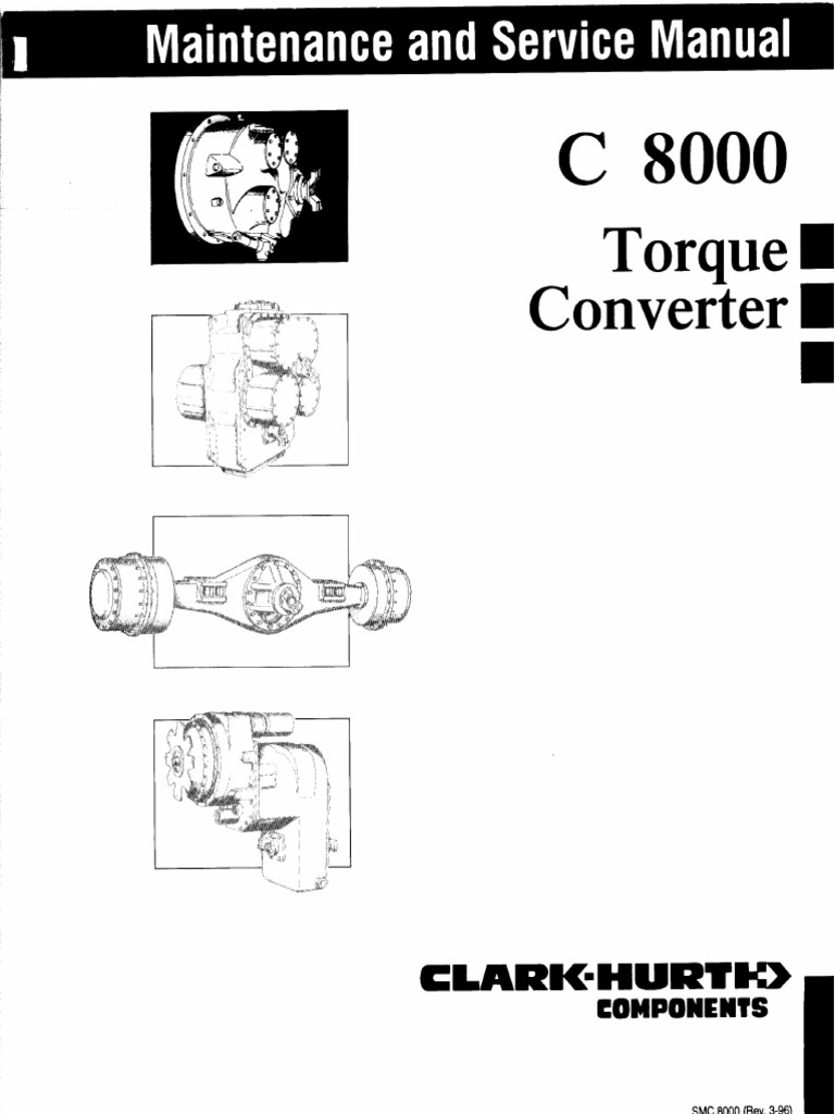 Clark Torque Converter C8000 Manual.PDF