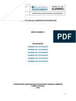 Proyecto Para El Asesoramiento de Produccion de La Empresa COSECHA S.A parte 1