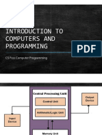 Introduction To Computers