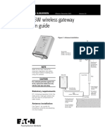 105U-G-5W Wireless Gateway Installation Guide: Instruction Leaflet IL032010EN