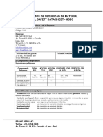 Branif Desin B-15 Ed4 - MSDS PDF