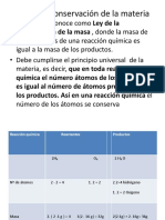 Ley de la conservación de la masa