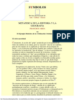 Metafísica de la Historia y la Geografía (10)- Francisco Ariza