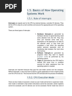 1.5. Basics of How Operating Systems Work