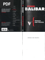 Balibar Spinoza and Politics