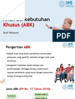 Perkembangan Peserta Didik Berkebutuhan Khusus