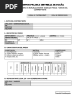 Fornato de Predio Urbano