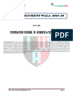 FST 2019 Solved Assignment em PDF