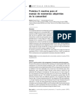 Articulos Originales Proteina C Reactiva para El Manejo de Neumonias Adquiridas de La Comunidad PDF