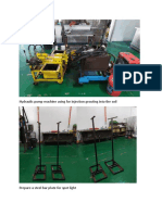 Hydraulic Pump Machine Using For Injection Grouting Into The Soil