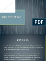 Anti Derivadas