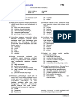 SNMPTN - 2010 Kode 720 SOSIO PDF