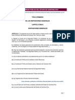 Ley de Seguridad Publica Del Estado de Quintana Roo