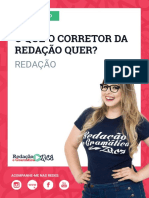 AULA 1 - Redação - O Que o Corretor Da Redação Quer - Profa. Pamba