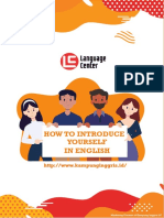 How To Introduce Yourself in English - Kampung Inggris LC