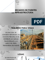 Prefabricados de Puentes de Infraestructura