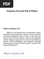 Industry 4.0 and The 9 Pillars