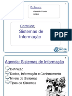 ARQ02 Sistemas de Informacao