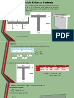 Ejercicios de EsfuerzoCortante