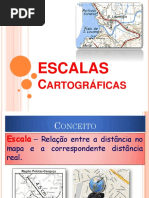 ESCALAS CARTOGRÁFICAS