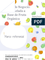 Plan de Negocio: Mermelada A Base de Fruta Orgánica