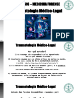 Traumatologia Médico-Legal: Estudo das Lesões Traumáticas