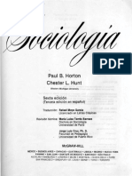 Sociología - Horton PDF
