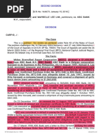 Petitioners Vs Vs Respondent: Second Division