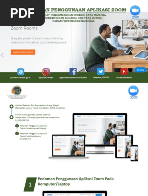 Pedoman Penggunaan Aplikasi Zoom