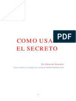 Como Usar El Secreto - Eduardo Sanchez PDF