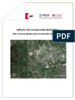 Plan Local de Empleo de Mosquera 2012 PDF