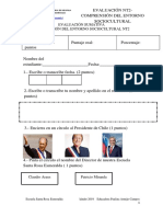 Evaluación Nt2 Comprensiòn Del Entorno Sociocultural