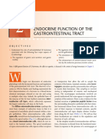 Endocrine function of the gastrointestinal tract
