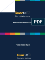 3.1 Estructuras en Pseudocódigo (Parte 1)