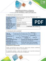 Guía de Actividades y Rúbrica de Evaluación - Fase 2 - Introducción Al Análisis Espacial