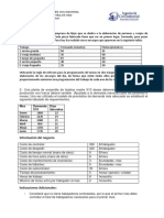 Ejercicios Gestión Estratégica de Operaciones