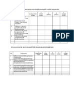 Contoh Form Evaluasi Untuk Penyampaian Informasi Pada Pasien