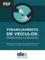 Cartilha Financiamento de Veiculos