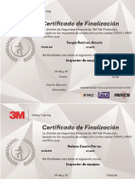 Certificados 3M